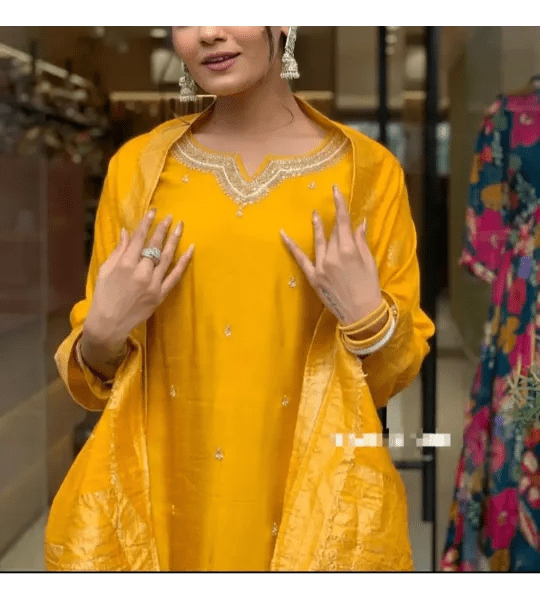 Trio Elegance Kurti set