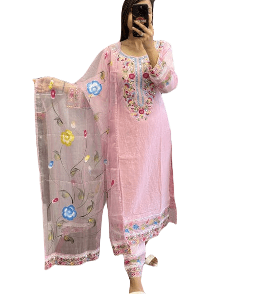 women's suit pant and dupatta