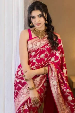 FashionFaatak Banarasi Bloom