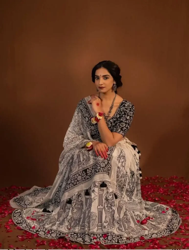 Tessar Silk Lehenga under 2500 with foil work and Resham latkan dupatta - FashionFaatak